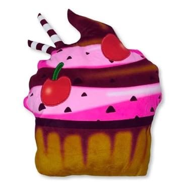Imagem de Almofada Decorativa Formato Cupcake 26cm