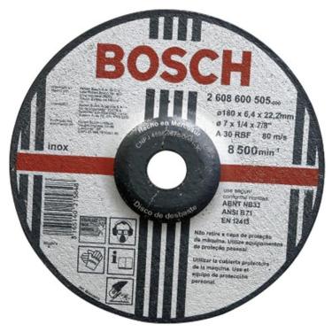 Imagem de Disco De Desbaste Para Inox A30 7x1-4x7-8 - 26086.005.05 - Bosch Disco Desb.p-inox 7x1-...