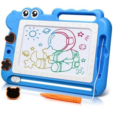 Imagem de Prancheta magnética AiTuiTui Sketch Doodle Pad Age 2-4 Blue