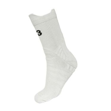 Imagem de Meia Adidas Y3 Tennis Cano Alto 38 ao 40 - Branco Off