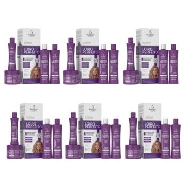 Imagem de Kit 6 Capilar Loiro Perfeito Matização 4 Itens - Bio Instinto