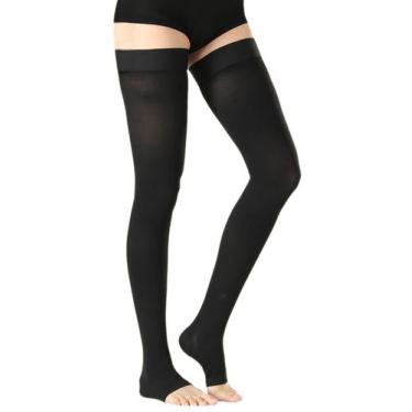 Imagem de Meias médicas de compressão na altura da coxa ZOECALA 20-30mmHg