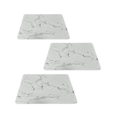 Imagem de Kit 3 Tapetes Escorredor Pia Louça Descanso Panela Antiderrapante - To