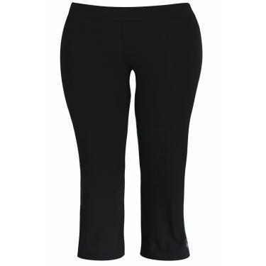 Imagem de Calça Pantalona Pau a Pique Básica Preto com Cinza