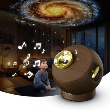Imagem de Projetor Glaxy, luz noturna estrelada para quarto, planetário doméstico recarregável, nebulosa estrelada, Via Láctea, projetor de planeta lua para teto, melhor presente para crianças, adolescentes e