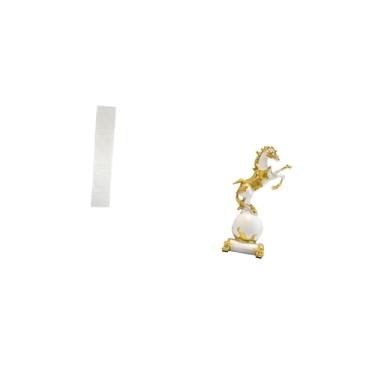 Imagem de Fenteer Abajur de Pé para Sala de Estar com Coleção de Estátuas de Cavalo Modernas, Enfeite de Mesa para Decoração de Centro de Quarto E Lareira