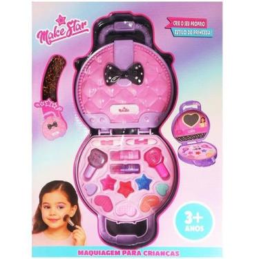 Imagem de Bolsa com Maquiagem Infantil Elegante Make STAR - Unitoys