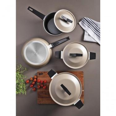 Imagem de Jogo De Panelas Tramontina Spezia Induction Areia 4 Peças Em Alumínio Com Revestimento Antiaderente