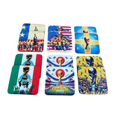 Imagem de Jogo da Memória Cognitivos Copas do Mundo Brasil Pentacampeão de 6 par