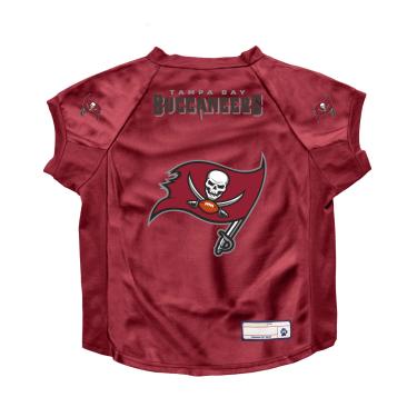 Imagem de Littlearth Unissex Adulto NFL Tampa Bay Buccaneers – Camiseta para Animais de Estimação Vermelho-Escuro Stretch para Cães Grandes Cor da Equipa, Cachorro Grande