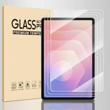 Imagem de Machizut Pacote com 3 protetores de tela compatíveis com Samsung Galaxy Tab S11/S10 Lite/S10 FE/ S9FE/S9/S8/S7, vidro temperado de dureza 9H, antiarranhões, sensível ao toque (tablet de 28 cm e 26 cm)
