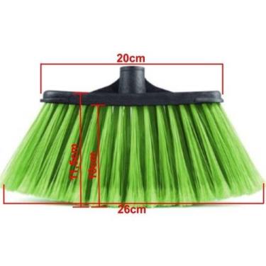 Imagem de Vassoura noviça base plástica caiçara ref.c057