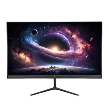Imagem de BRAZILPC Monitor Gamer LED Curvo, 23.8 Polegadas, Full HD 1920x1080, Taxa de Atualização 100Hz, Tela Frameless