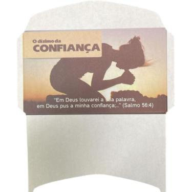 Imagem de Envelope Aberto Dízimo da Confiança - 100 Unidades - no-brand