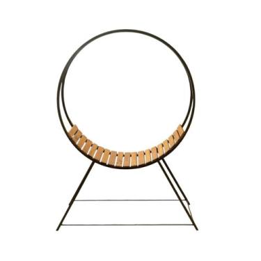 Imagem de Cadeira Balanço Ninho com Pés Paraíso  Conforto, Estilo e Resistência 