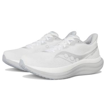 Imagem de Saucony Tênis masculino Triumph 23, Branco/nuvem, 45