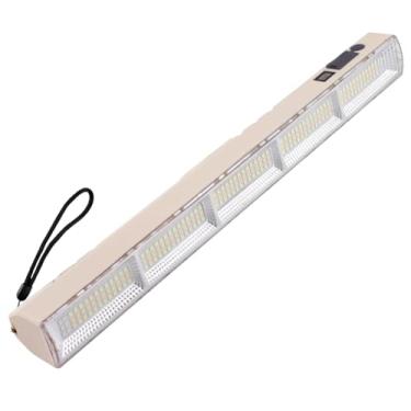 Imagem de Luminária LED Barra Recarregável USB Luz Solar - Sem Fio Versátil para Parede Armário Cozinha e Banheiro - LED para quarto & Leitura Luz Ajustável Quente e Fria, Luminária Magnética (5 LEDS (T3-40))