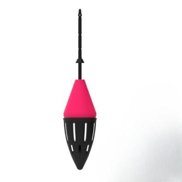 Imagem de Boia Cevadeira SEM Chumbo de pesca - Copo reforçado, arraste leve - Ideal para Rios/Lagoas (2, Pink)