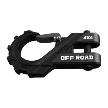 Imagem de Ysyqkn Conector de Gancho para Guincho, Gancho de Reboque, Fácil Instalação, Acessório para Reboque, Preto, Tamanho real