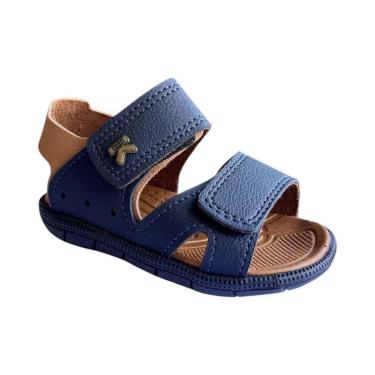 Imagem de Sandália Menino Klin Anatômica Tic Tac Azul-Marinho 171264-Masculino