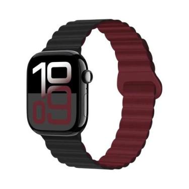 Imagem de Pulseira De Silicone De 49mm 46mm 42mm Para Apple Watch Ultra 2 1 45mm
