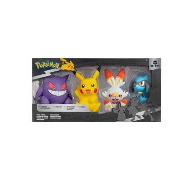 Imagem de Bonecos Pikachu, Gengar, Scorbunny E Riolu - Pokémon
