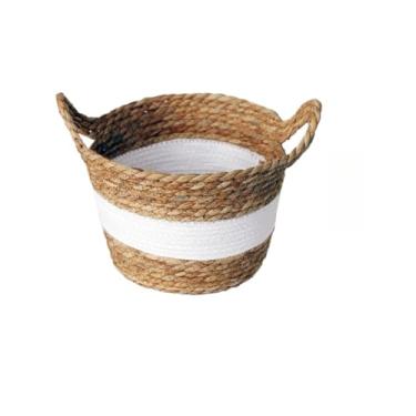 Imagem de Cesto Organizador Vaso Cesta Palha Seagrass(3030)