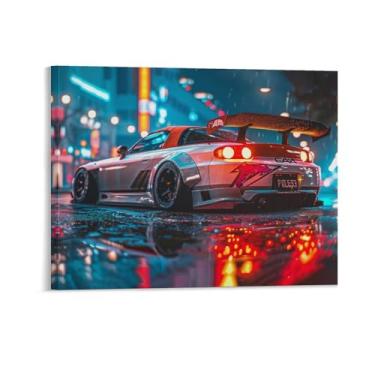 Imagem de HouLaiZhe Modificado S2000 Jdm pôsteres esportivos de carro tela estética decoração de sala de parede impressões de parede sala de galeria decoração de parede para quarto sala de estar escritório 08 x