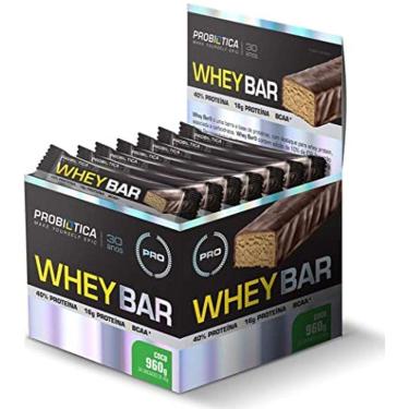 Imagem de  Whey Bar 24 Unidades Coco PROBIÓTICA