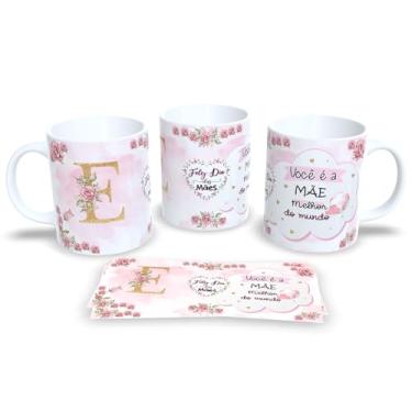 Imagem de Caneca Alfabeto dia das Mães Cada Letra é Um Carinho Para a Sua Mãe (E)