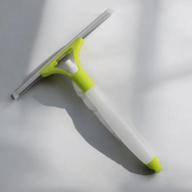 Imagem de Rodo de Janela com Spray Plástico Branco/Verde