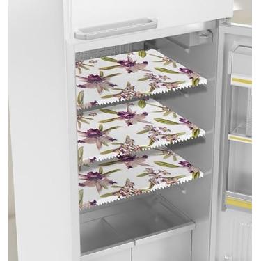 Imagem de Toalha de Geladeira PE com Estampa Sortida Kit com 3, 50x35cm