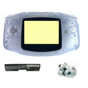 Imagem de Replacement Transparent Full Housing Shell Pack Case for Gameboy Advance