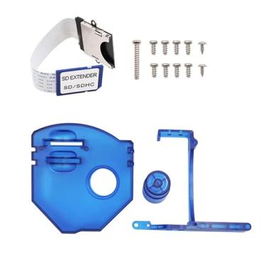 Imagem de Replacemetn Kit de suporte de cartão SD adaptador de extensão para console SEGA Dreamcast GDEMU VA1, azul