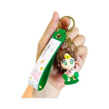 Imagem de Chaveiro De Figuras De Gato Anime Sailor Moon, Mars, Júpiter, Mercúrio