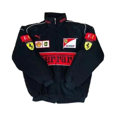Imagem de Casaco de corrida bordado Red Bull F1 Jaqueta de motocicleta Casaco de