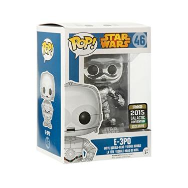 Imagem de Funko Pop! Star Wars E-3P0 CHROME 2015 Galactic Convention Exclusivo