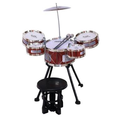 Imagem de Bateria Musical Com Luz E Banco - Castela