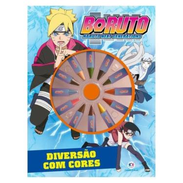 Imagem de Boruto - Diversão Com Cores - Giz De Cera