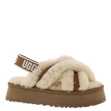 Imagem de UGG Chinelo feminino com cruz, Castanho, 10