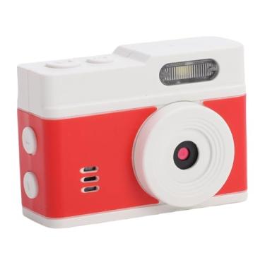 Imagem de VBESTLIFE Câmera Chaveiro, Câmera Compacta 1080P HD 12MP Com Luz de Preenchimento LED, Tela de 0,96 Polegadas, para Fotografia de Viagens Ao Ar Livre (Branco Vermelho)