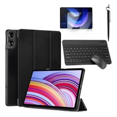Imagem de Kit Capa Slim Para Xiaomi Redmi Pad PRO 12,1" Polegadas + Teclado + Mouse (CLIQ.Envio)