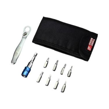 Imagem de Chave De Catraca Mini Com Soquete De Liberação Rápida ThinkRider, Ferr