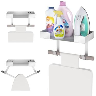 Imagem de Suporte de parede para tábua de passar roupa, suporte de parede para tábua de passar roupa para tábua de passar a ferro T&Y, suporte de ferro em forma de T & Y para decoração de lavanderia e