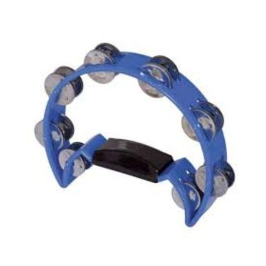 Imagem de Pandeiro Meia Lua Azul Spanking