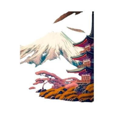 Imagem de Pôster De Paisagem Urbana Neon De Tóquio, Arte De Parede Em Canvas Par