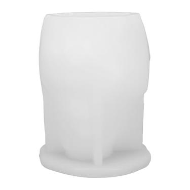 Imagem de GLOGLOW Ferramentas Artesanais Fácil Desmoldagem Molde de Resina de Vela Em Forma de Coelho Flexível para Artesanato DIY Decorações de Páscoa Fondant Chocolate Baking Molde de Silicone de Coelho 3D, de 3D (A02B-2 10,3x8,8x7,8cm / 4,1x3,5x3,1 pol.)