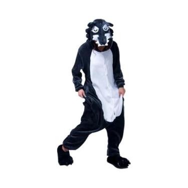 Imagem de Fantasia De Cosplay Kigurumi Para Adultos Em Formato De Animais: Leão,