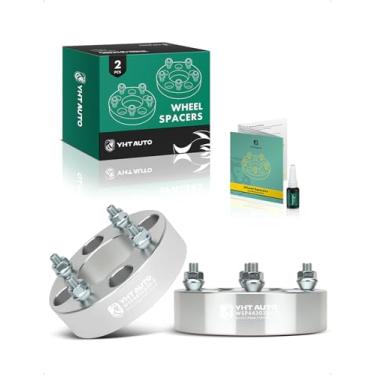 Imagem de YHTAUTO Espaçadores de roda de 4 x 110 mm de 3,8 cm para Honda, Suzuki, Can-Am, Bombardier, Kawasaki, Yamaha, Grizzly, King Quad, Foreman Espaçadores de Pneu com Pinos M10 x 1,25, Diâmetro do Cubo de 74 mm 4 Lug 2 Peças Adaptadores Prata