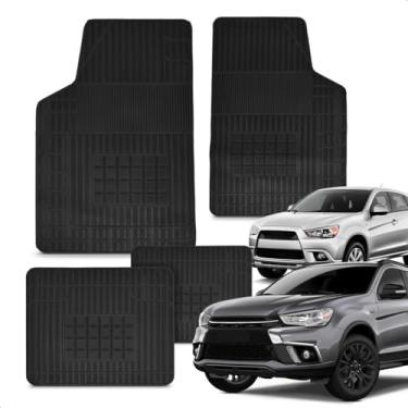 Imagem de Jogo Tapete 100% Borracha Asx 2011 a 2022 Impermeável Antiderrapante Automotivo 4 Peças